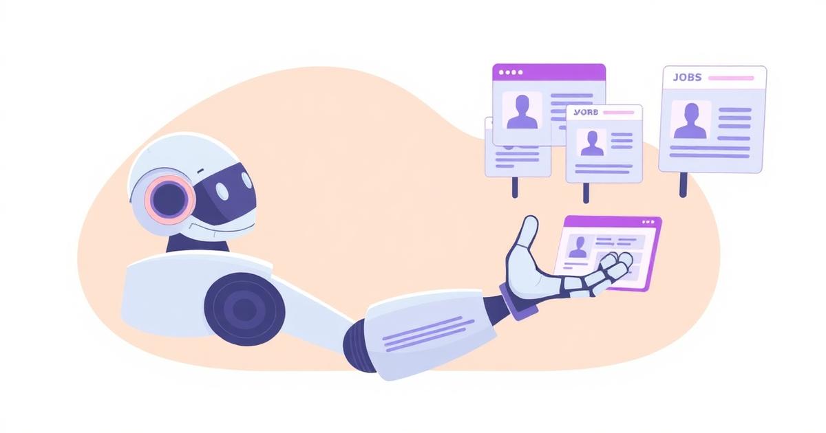 Automated job application robot submitting applications to job boards